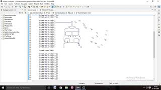 How to create Animation (ASCII) In Java in Eclipse IDE