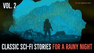 5 HOURS OF SCI-FI STORIES [CALMING RAINSTORM SOUNDS] | Scary Stories to Help you Fall Asleep