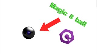 Magic 8 ball made with c#
