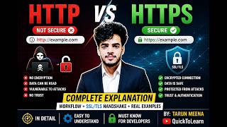 HTTP vs HTTPS Explained in 10 Minutes 🔥 | Simple & Practical Guide #HTTP #HTTPS #TechExplained