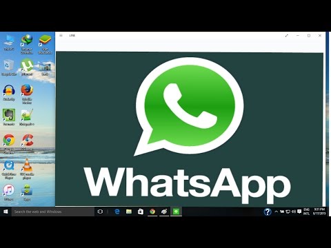 How to Use WhatsApp on Pc/Laptop - Windows 10/8.1 How to Use WhatsApp on Pc/Laptop - Windows 10/8.1