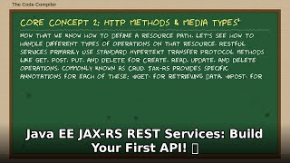 Java EE JAX-RS REST API Tutorial: Build Your First Service! 🚀