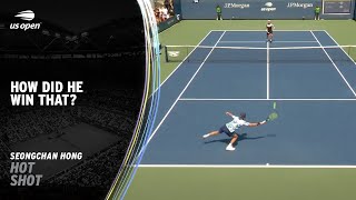 Seongchan Hong's Ridiculous Recovery! | 2023 US Open