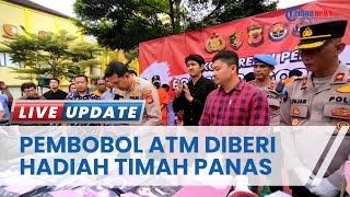 Lari saat Ditangkap, Timah Panas Bersarang di Betis Pelaku Pembobol Mesin ATM di Kota Bogor