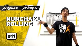 BASIC NUNCHAKU TUTORIAL - #11 ROLLING TECHNIQUE