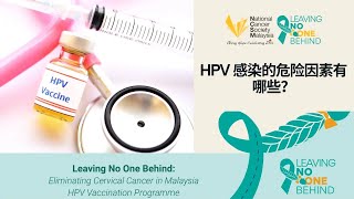 Leaving No One Behind Series | HPV 感染的危险因素有哪些? |