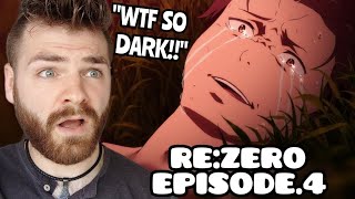 THIS IS SO MESSED UP??!! | RE:ZERO EPISODE 4 (6-7) | New Anime Fan! | REACTION