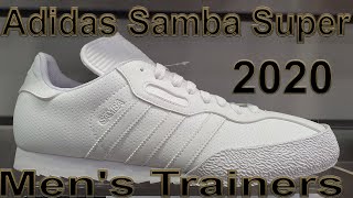 Adidas SAMBA SUPER 2020 Men's Trainers CLOSE LOOK HD 4K