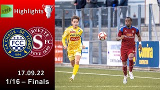 Chaux de Fonds   Servette FC   Highlights   Schweizer Cup 2022 23   Runde 2   SRF Sport