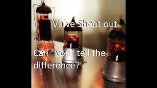 Tube / Valve shootout, can you tell the difference? JJ EL34, EL84, 6L6 \u0026 ultra rare 1954 Valvo EL84