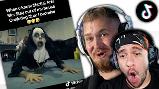 Reacting to my MOST LIKED TikToks with EddieVR