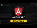 Angular 2 Interface | Angular 2 Training | Tutorialspoint