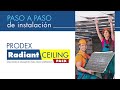 cómo instalar el aislante térmico prodex radiant ceiling ferretería epa