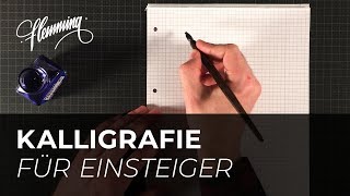 Kalligrafie lernen für Einsteiger