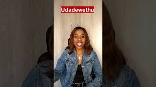 Do NOT say 'Usisi wami'| Learn Ndebele| Ndebele Pronounciations| Ndebele Spelling| #shorts