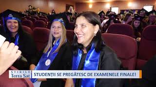 STUDENȚII SE PREGĂTESC DE EXAMENELE FINALE!