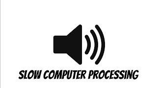 Slow Computer Processing Sound Effect