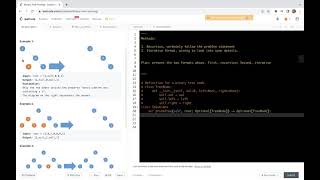 Leetcode 814. Binary Tree Pruning - recursion solution and "brute force" iterative solution