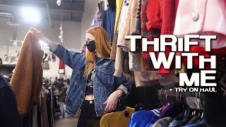 thrift with me for the first time since lockdown + try on haul