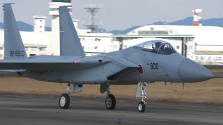 小松基地からIRAN入りしたF -15#900が初テスト飛行を行いました。　小牧基地