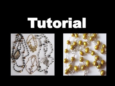 Wire Wrap Chain Necklace TUTORIAL | Liz Kreate Wire Wrap Chain Necklace TUTORIAL | Liz Kreate