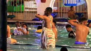 pool hip hop dance at jangwani sea breeze resort