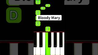 Bloody Mary (Piano Tutorial) #TikTok