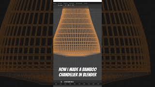 Create a chandelier in blender #blender #animation #tutorial #blender3d #blendertutorial #blender