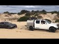 Driver gets their 200k Maserati Ghibli stuck on the beach - Smiling Studio!