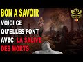 VOICI CE QU'ELLES FONT AVEC LA SALIVE DES MORTS