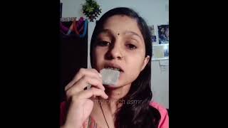 black chips l Anjali dhaka l old video #asmr #anjalidhaka #earthyasmr #curnchy