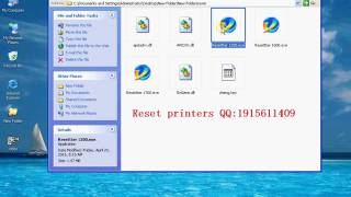 Printer RESET VIDEO PX 1600F PX 1200 PX 1700F PX 673F Adjustment Program resetter