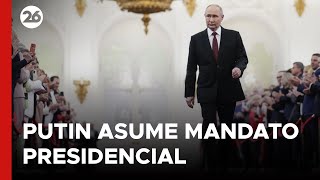 RUSIA - EN VIVO | Putin asume mandato presidencial en marco de crecientes tensiones con Ucrania
