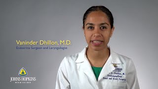 Vaninder (Vinny) Dhillon, M.D. │ Endocrine Surgeon and Laryngologist