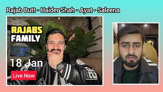 Live Now  Rajab butt, Haider Shah 18Jan  #youtubelive #rajabsfamily #bigfun #stream