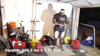 Jaisyn Mike | Deadlift | 804.6 lbs X 1 Rep Pr!