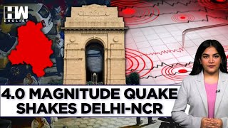 Delhi Earthquake: 4.0-Magnitude Earthquake Jolts Delhi-NCR, Residents Rush Out In Panic