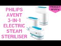 Philips Avent Steriliser Review || Steriliser Machine for Baby Feeding Equipment