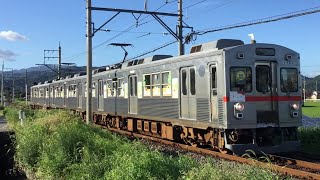 【養老鉄道】養老鉄道×HELLO KITTY   ラッピング車　通過シーン！