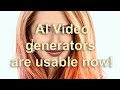 AI Video and Image generation finally becomes usable (Demo reel)