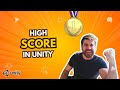 🏆 How to make a HIGH SCORE in Unity and SAVE it with PlayerPrefs