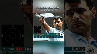 Turkish shooter Yusuf Dikec has always been like this #olympics