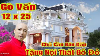 🛑GẦN TẾT CHỦ CẦN BÁN GẤP CĂN BIỆT THỰ 1 HẦM 2 LẦU THANG MÁY TẠI GÒ VẤP 12m x 25m | #nhadatsg