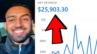 How I Made $25,000 In 1 Month | Hamza Ahmed