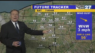 Sunny, Dry and Cooler Weekend Ahead