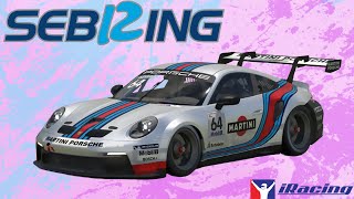 iRacing Sebring International Raceway | Porsche Cup | Live Stream #15