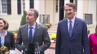 Gov. Northam meets with Gov.-elect Youngkin to deliver remarks, begin peaceful transition of power