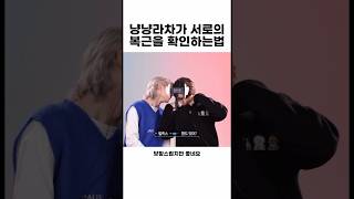 [스트레이키즈/리노/필릭스]냥냥라차가 서로의 복근을 확인하는법