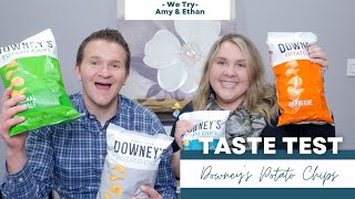 Michigan's BEST Potato Chips? We Tried ALL 4 Flavors! | We Try Downey's Potato Chips