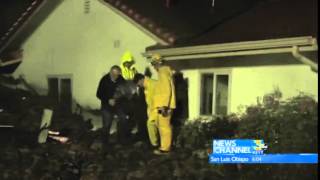 Mudslide Destroys 10 Homes in Camarillo Springs Neighborhood